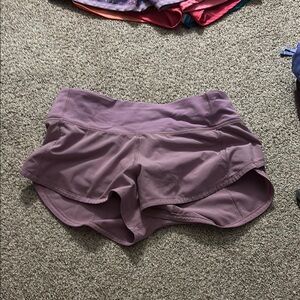 Purple Lululemon Shorts